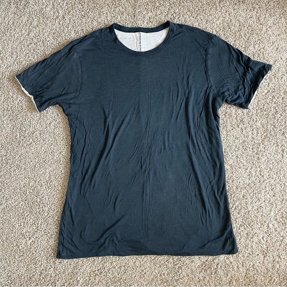 Rag & Bone Reversible Double Layer Reversible Tee T Shirt